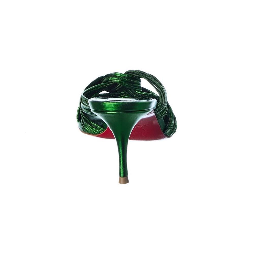 Christian Louboutin Multitaski 70 Leather Sandal - Picture 3 of 5